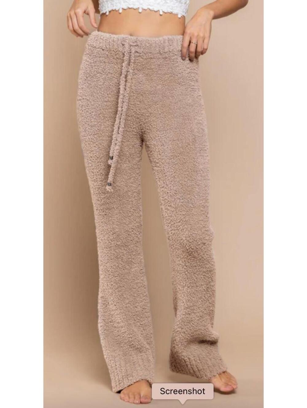 POL Berber fleece `cozy` pants (1 Left)